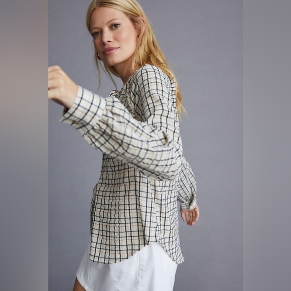 Anthropologie Pilcro Plaid Shirt - Picture 3 of 10